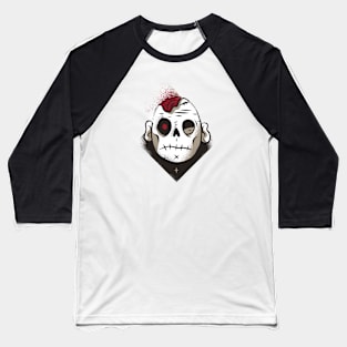 Dark zombie Baseball T-Shirt